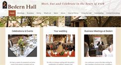 Desktop Screenshot of bedernhall.co.uk